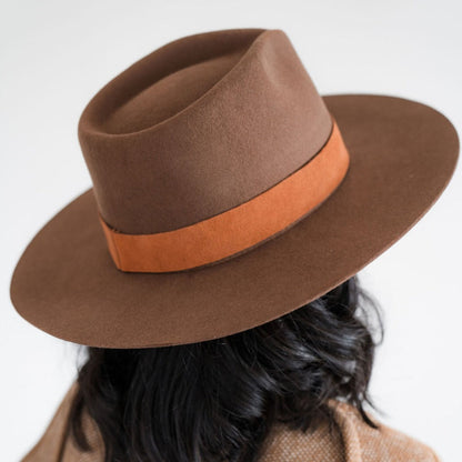 Marmont Fedora in Chocolate