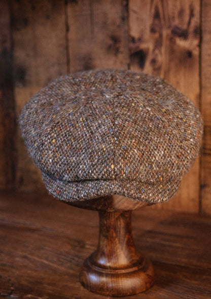 Fulton Baker Boy - (Mid-Width) Pebble Fleck Donegal Tweed