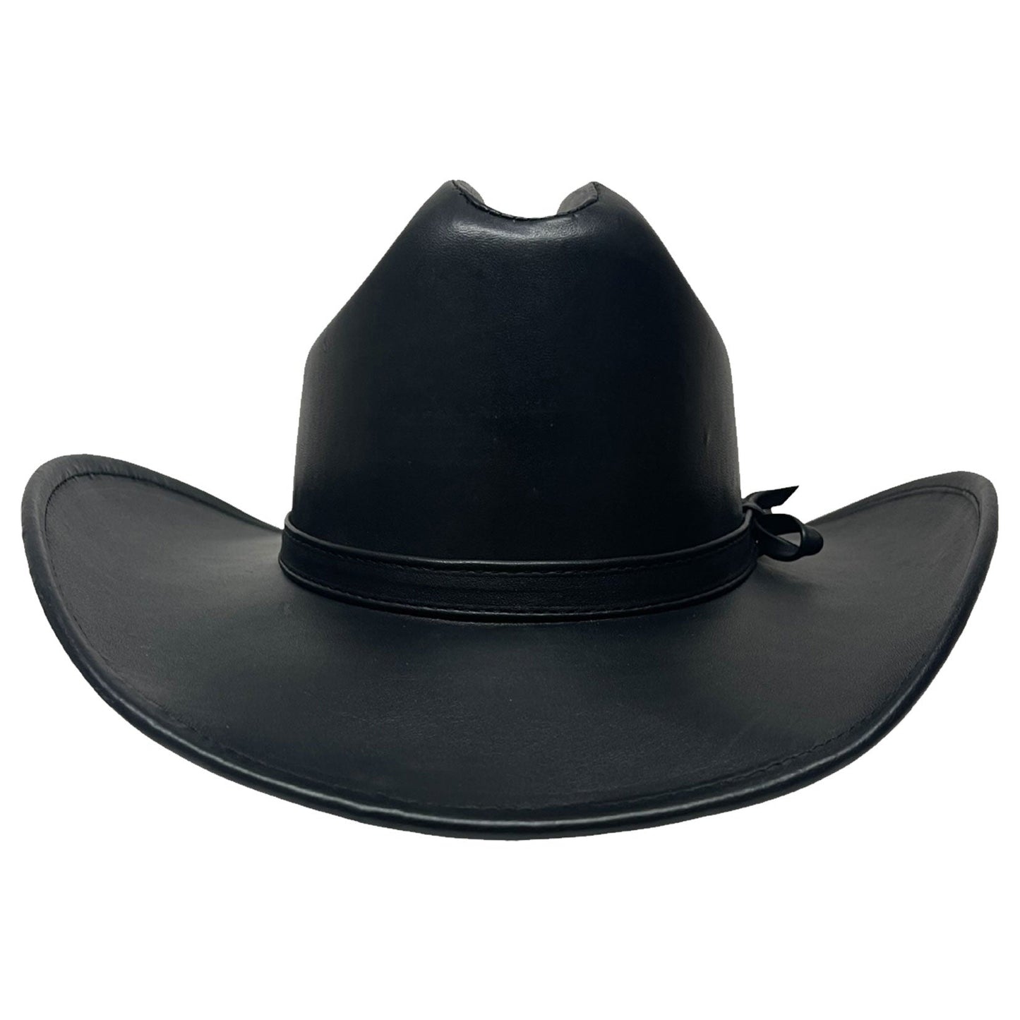 Gorge - Leather Cattleman Cowboy Hat - Leather Hat Band